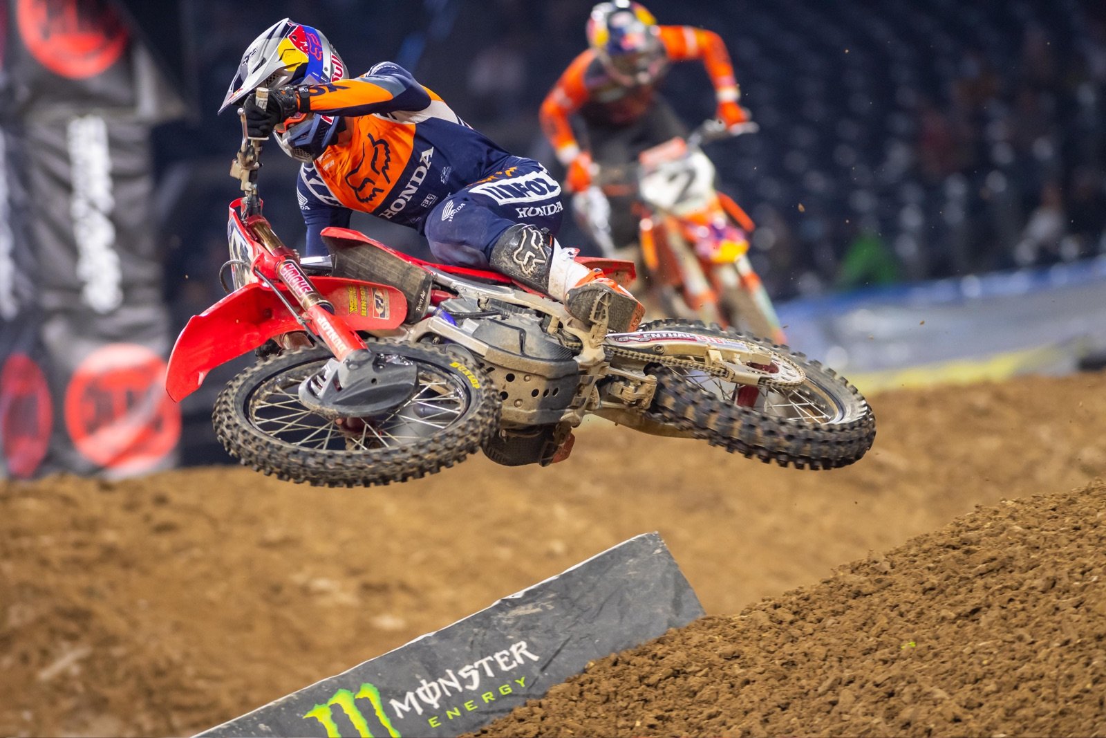 Honda's Ken Roczen rode an incredible race 