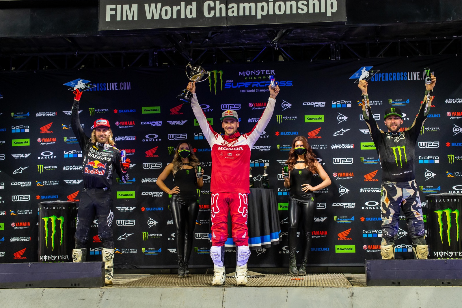 450SX Class podium 