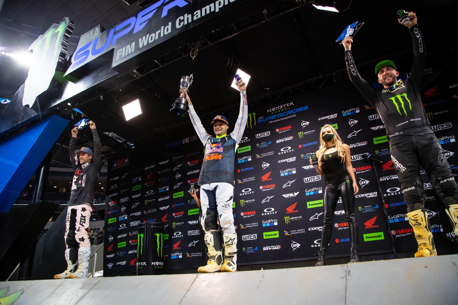 450SX Class podium