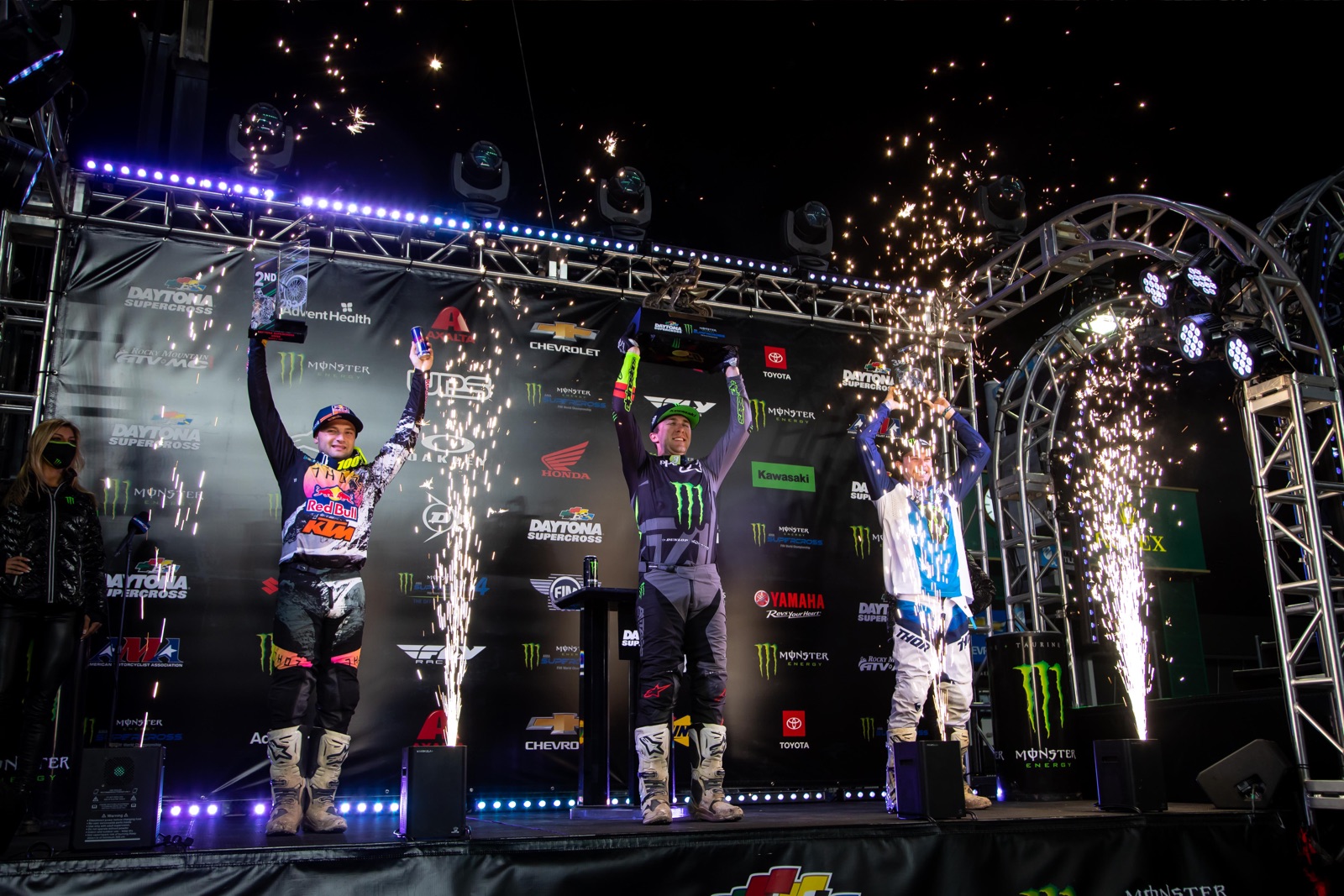 450SX Class podium