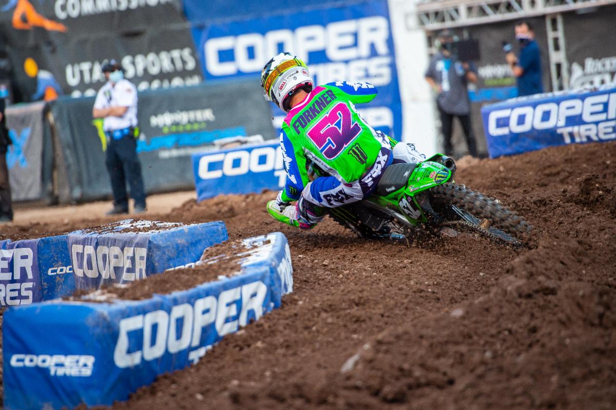 Austin Forkner battles fiercely
