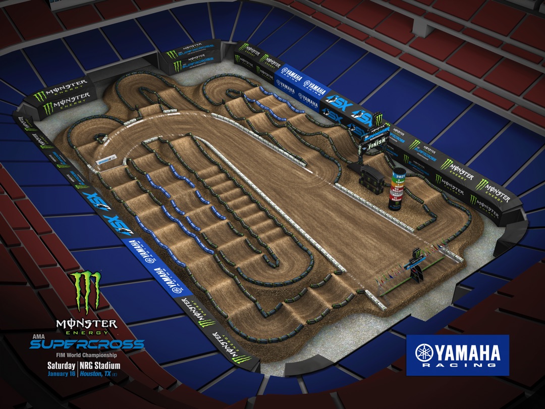 Round 1 – Houston Track Map