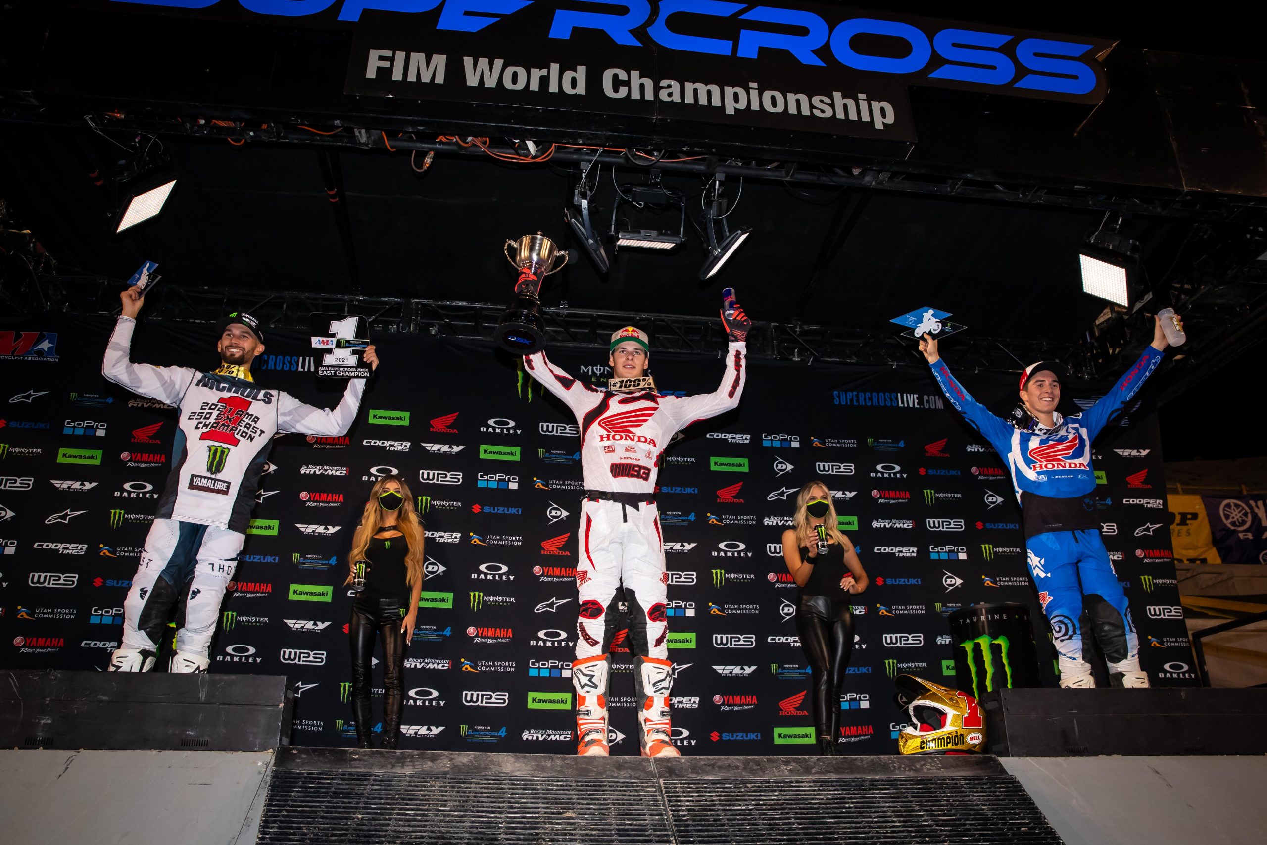 250SX Class podium 