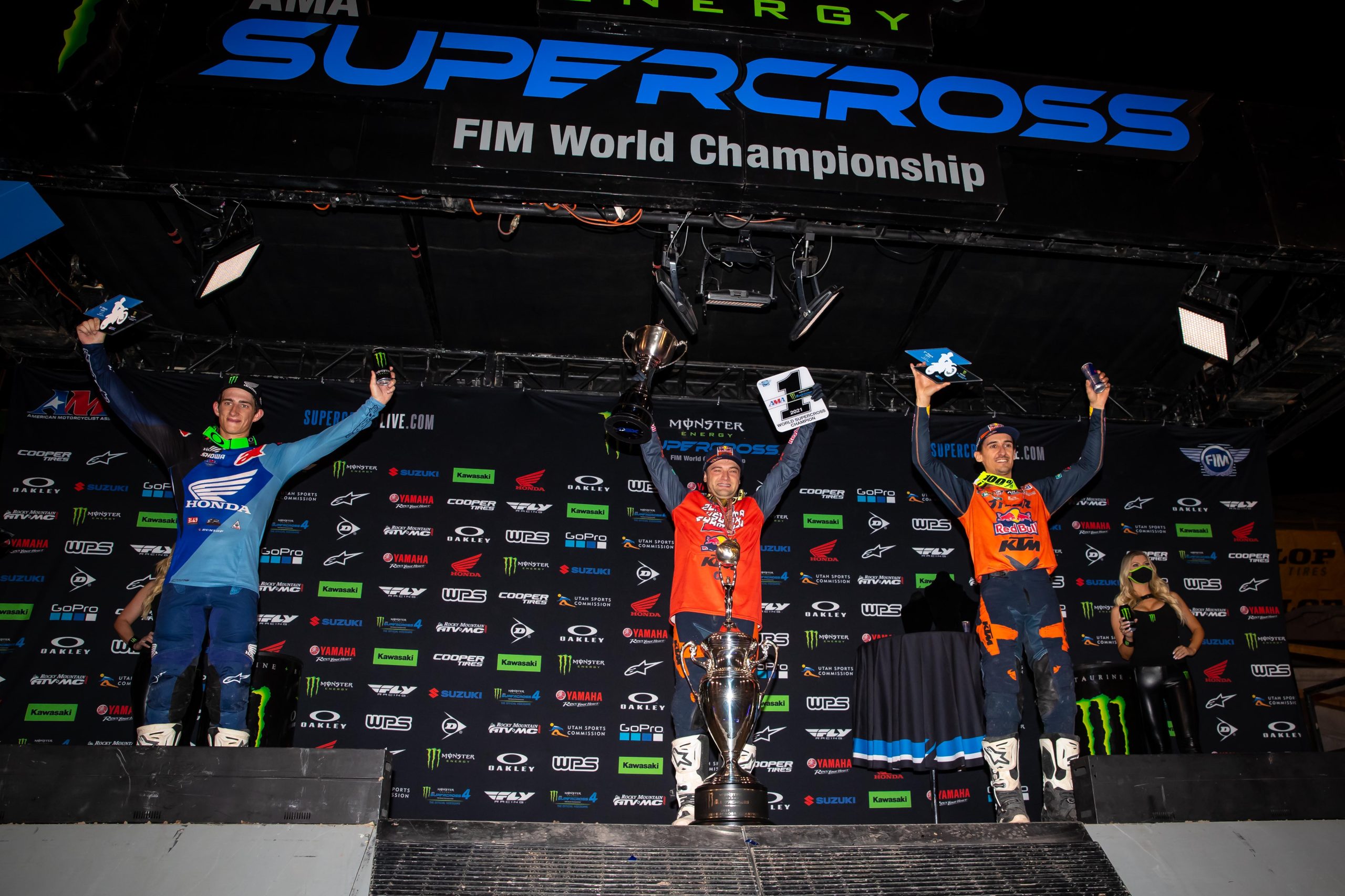 450SX Class podium 