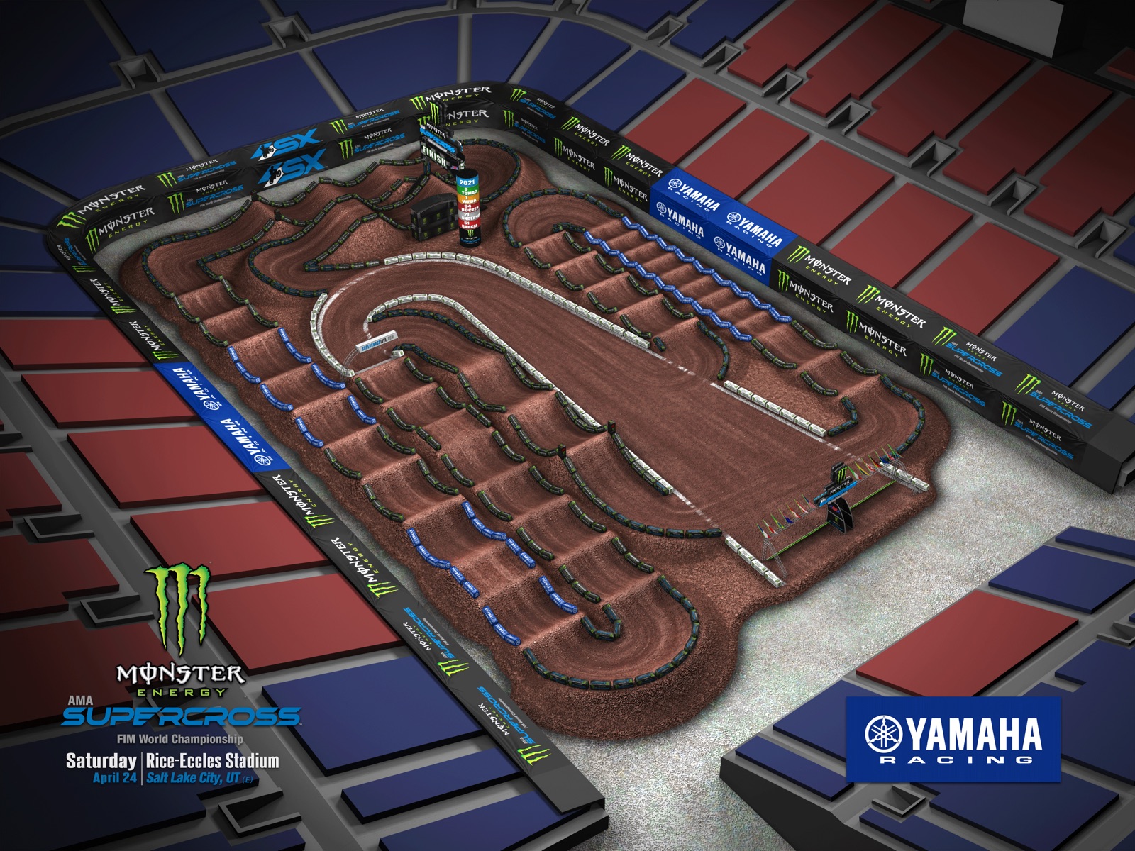 Round 16 - Salt Lake City Track Map
