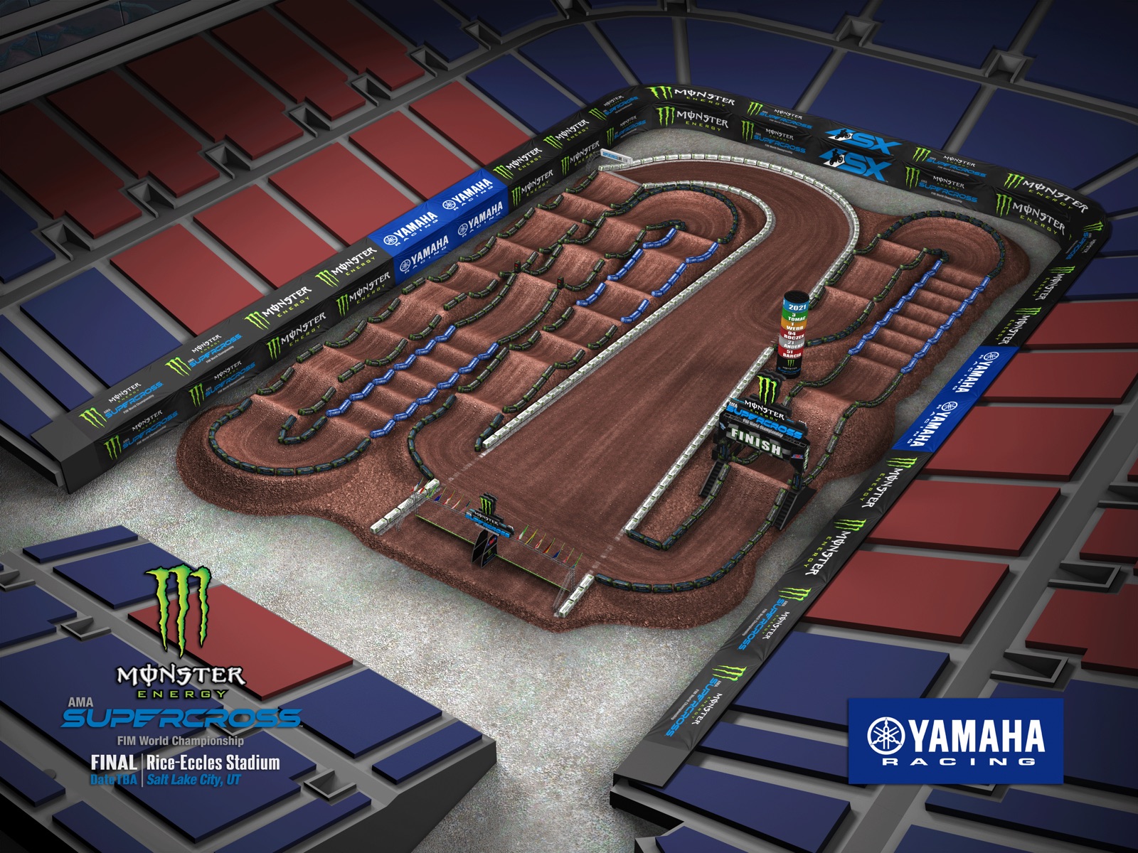 Round 17 - Salt Lake City Track Map