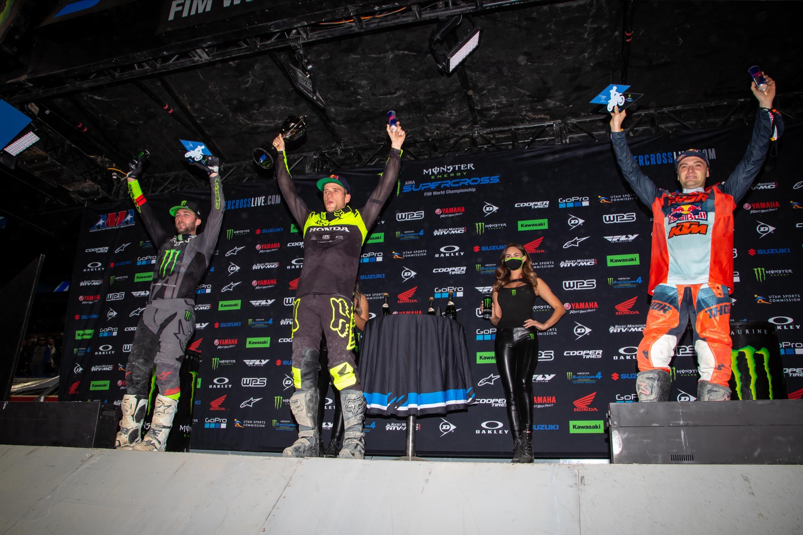 450SX Class podium