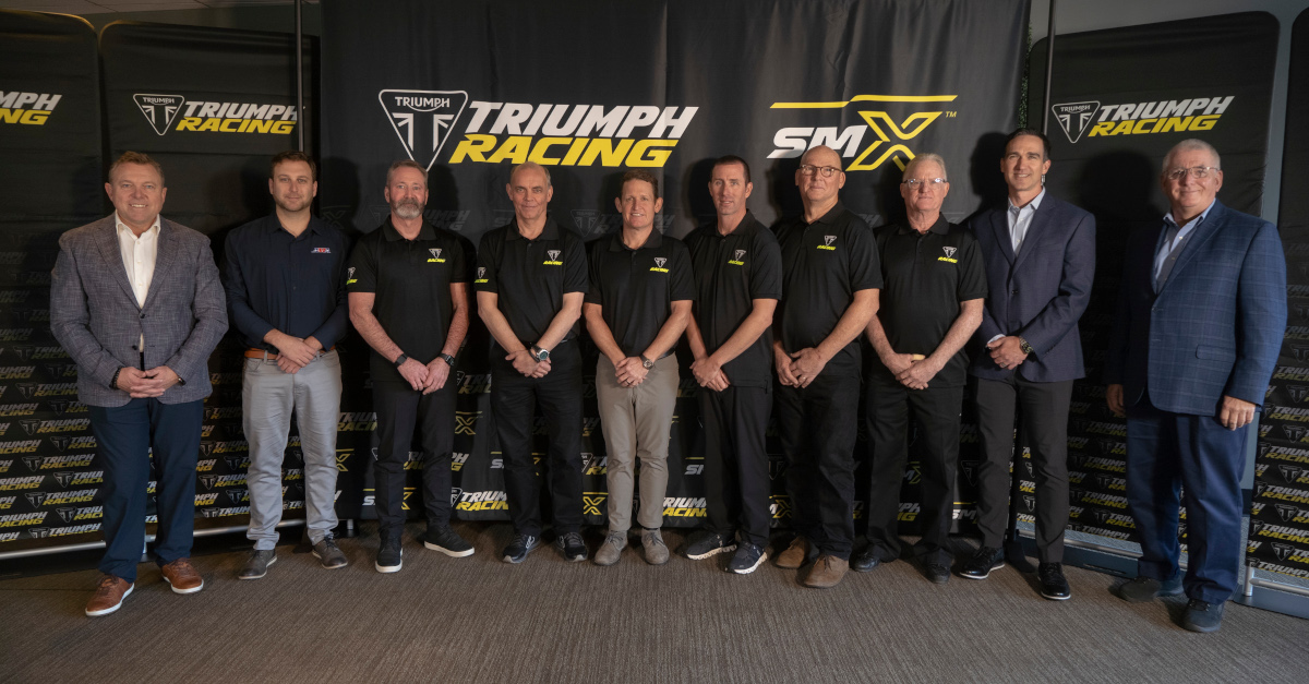 Triumph Racing US SuperMotocross team