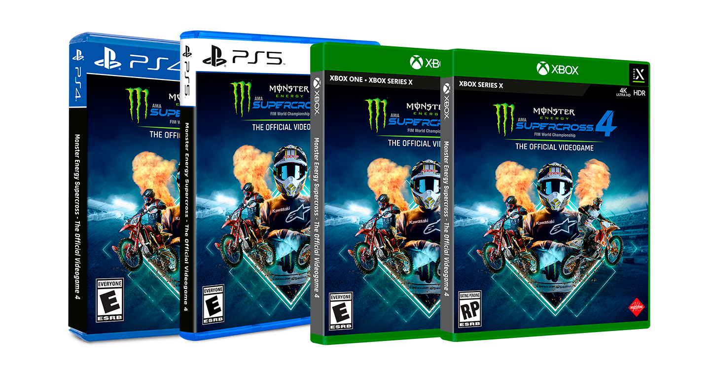 Monster Energy Supercross - The Official Videogame 4 available worldwide