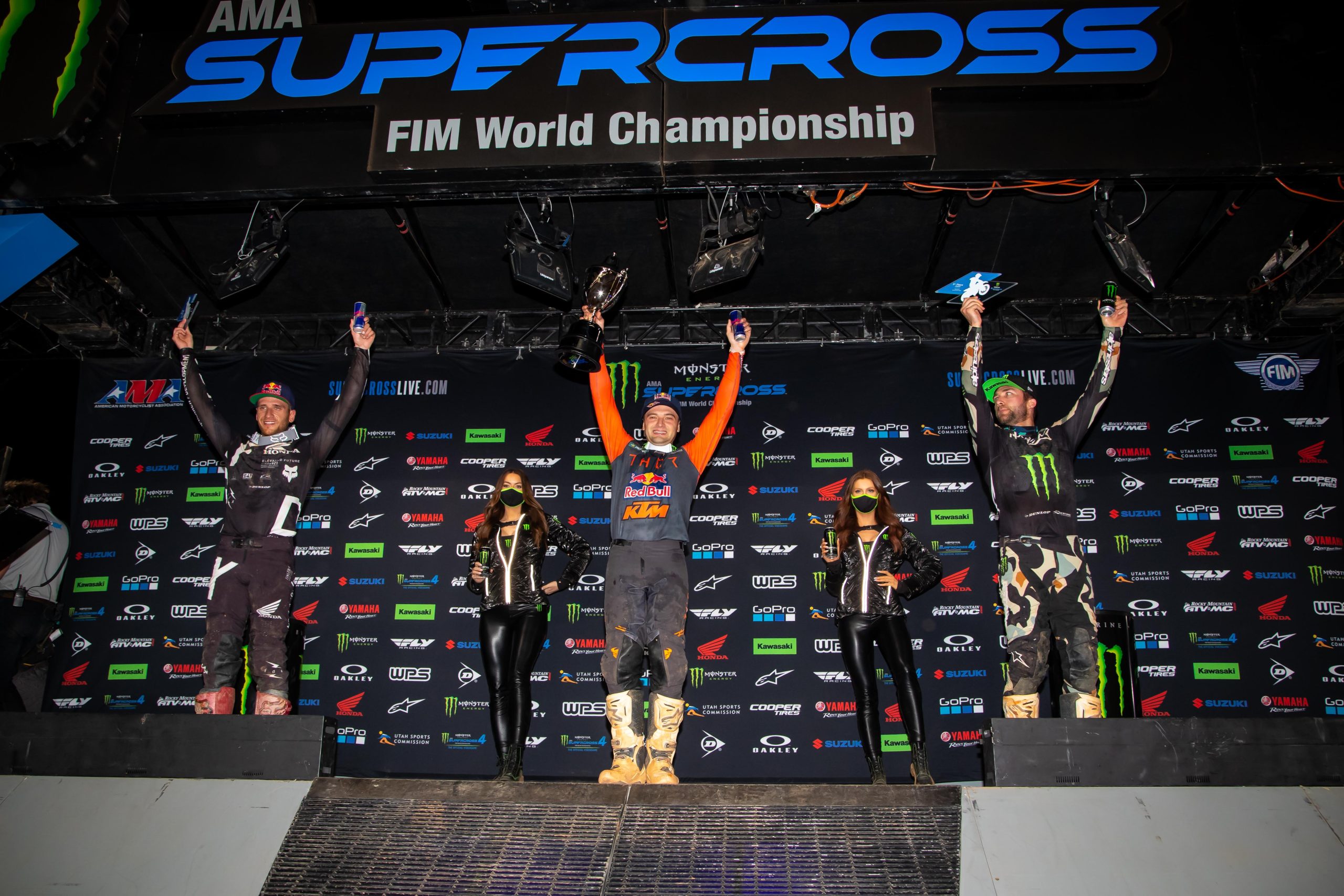 Round #15 2021 450SX Class Podium