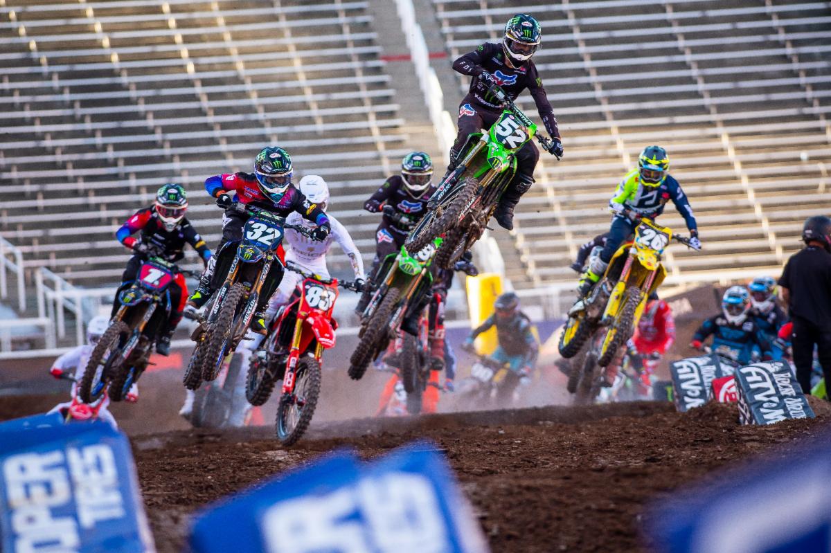 Austin Forkner rode clean laps to his third win