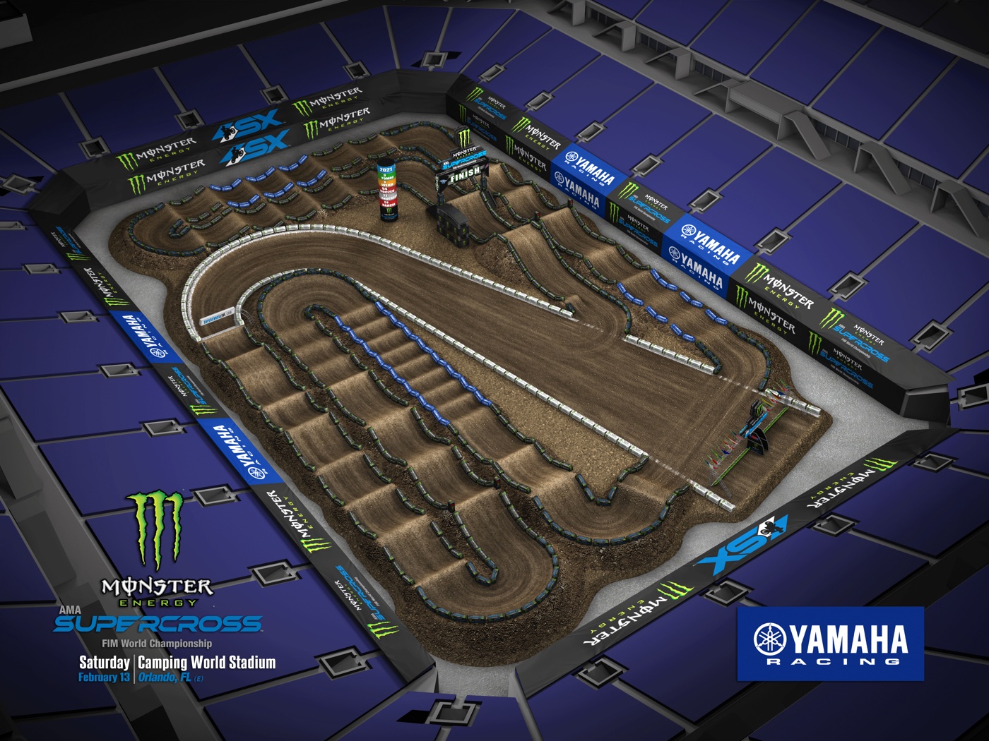 Round 7 – Orlando Track Map