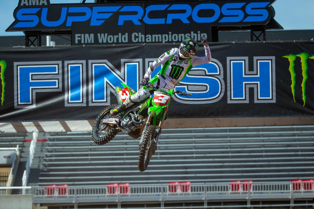 Eli Tomac grabbed his first Monster Energy Supercross title