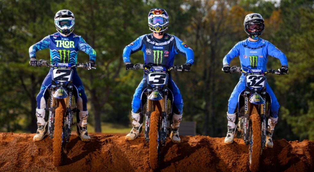 MONSTER ENERGY YAMAHA REVEALS 2024 LINEUP Supercross Live