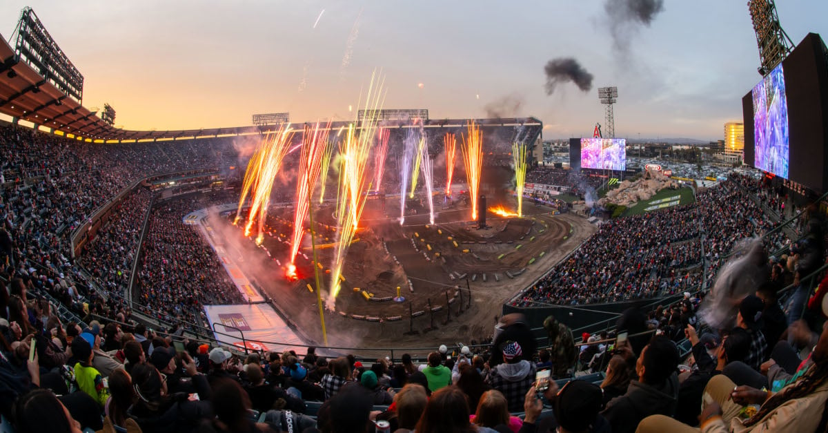 Opening ceremonies in Anaheim