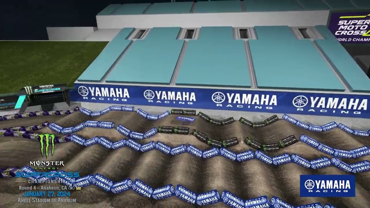 Yamaha Animated Track map screengrab