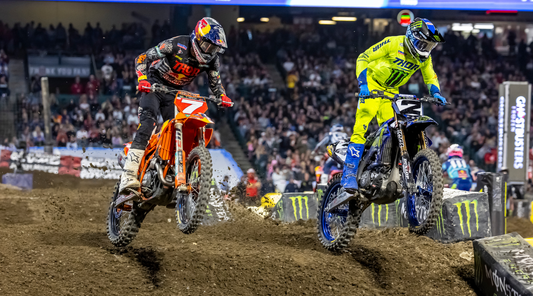 Aaron Plessinger battles Cooper Webb