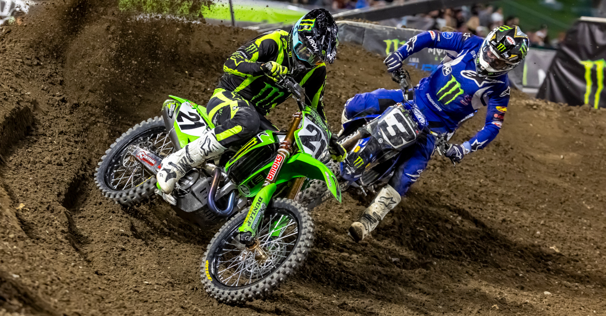 Jason Anderson and Eli Tomac