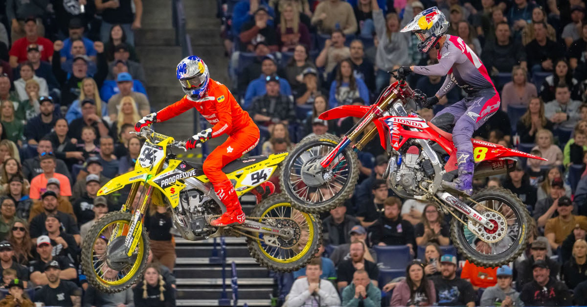 Ken Roczen and Jett Lawrence