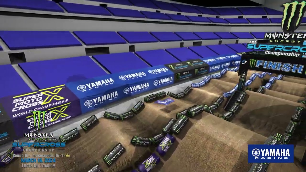 Screengrab of the Indianapolis Yamaha Track Map