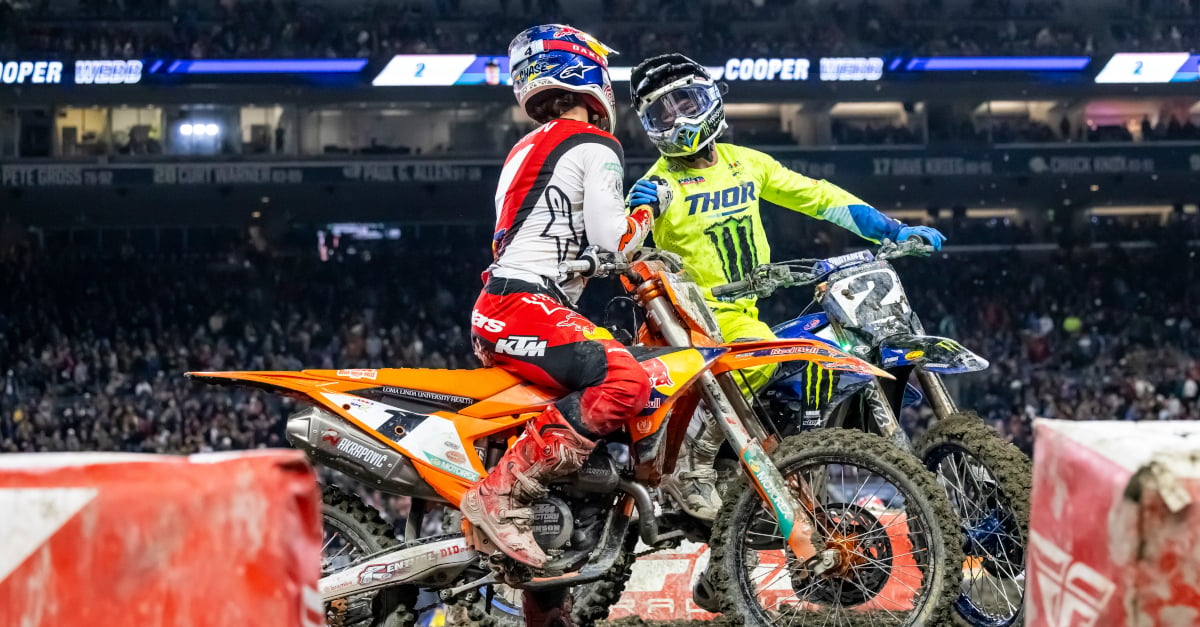 Chase Sexton and Cooper Webb