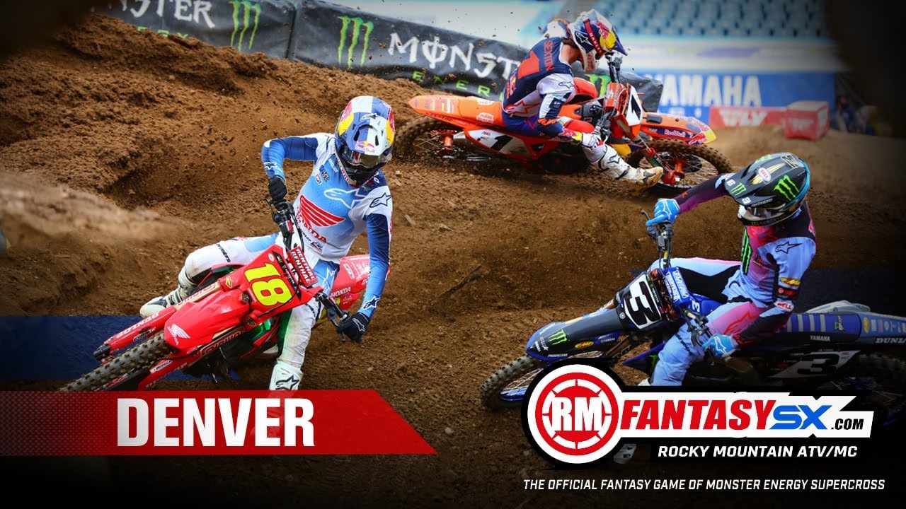 Graphic with photos of Jett Lawrence, Eli Tomac and Chase Sexton