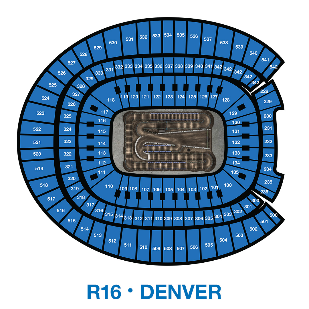 Denver seating map