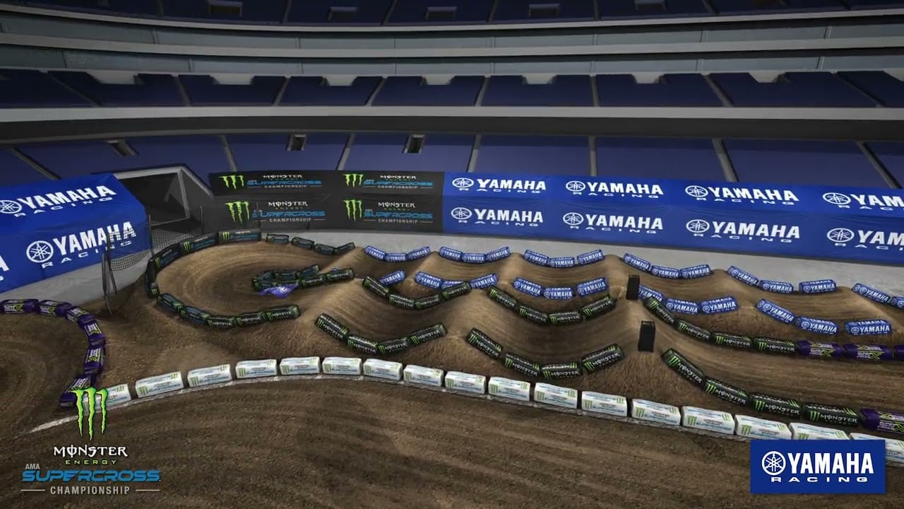 Screengrab from the Yamaha animated track map for Denver