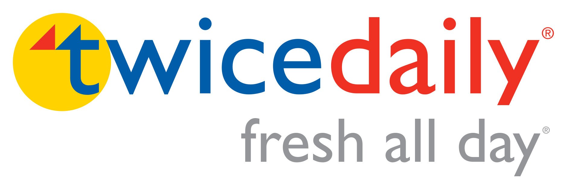Twice Daily fresh all day logo