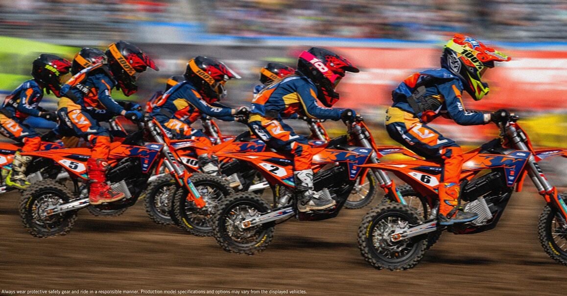 KTM Jr. race start