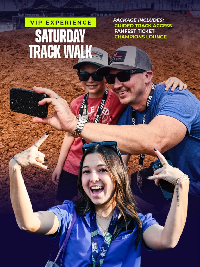 VIP Experience Saturday track walk - package includes: Guided track access, FanFest ticket, Champions Lounge