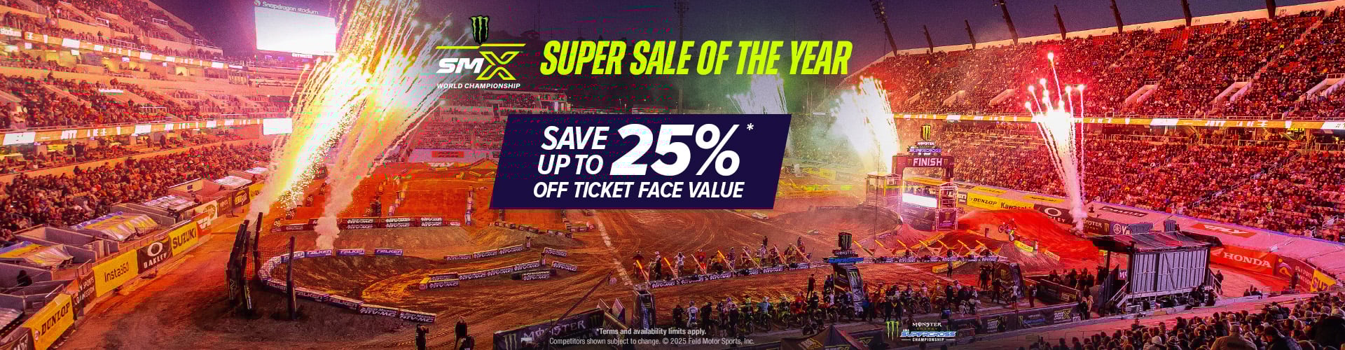 SMX super sale of the year - save up to 25% off ticket face value