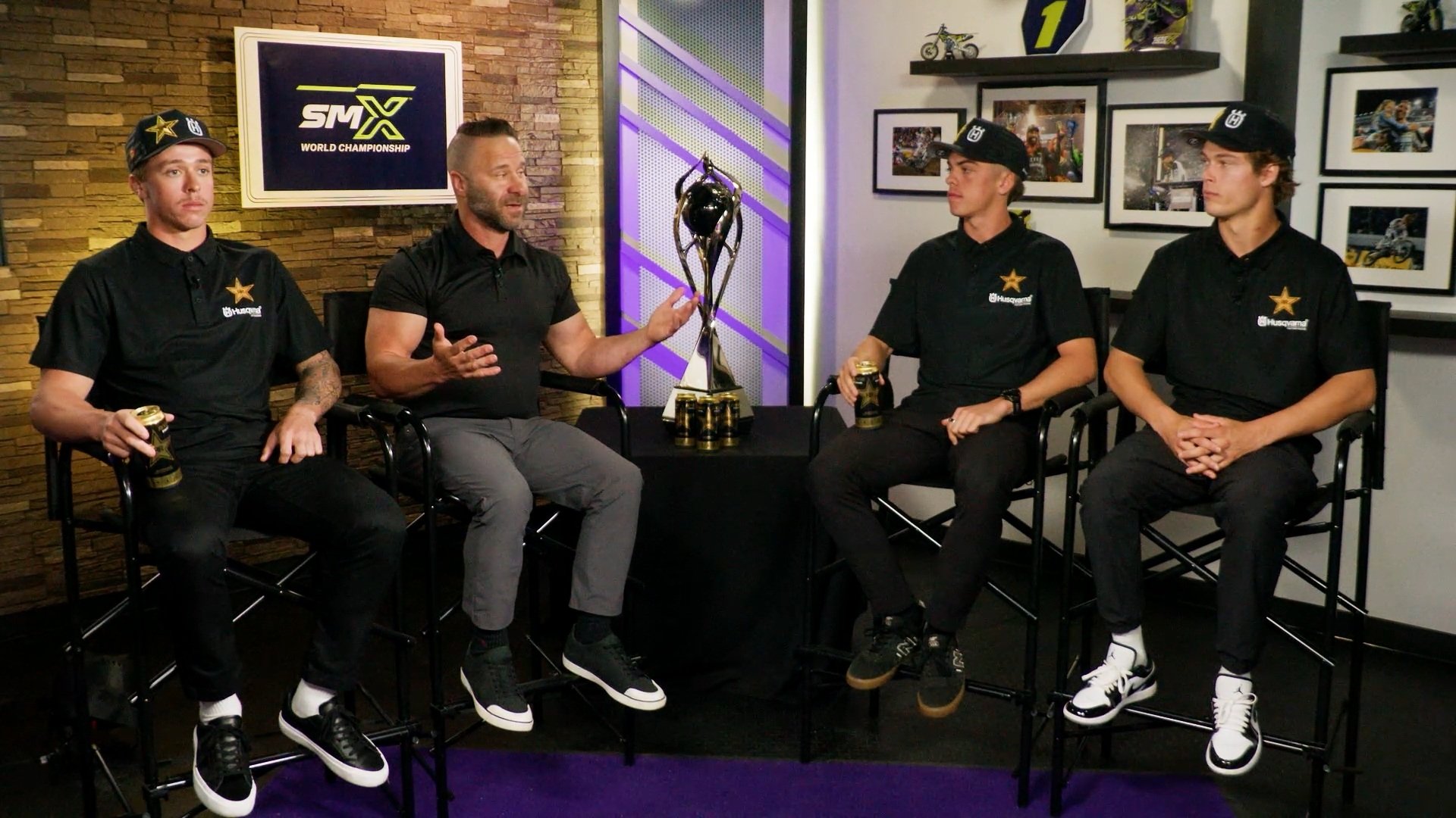 Jason Thomas interviews Husqvarna's 250 riders