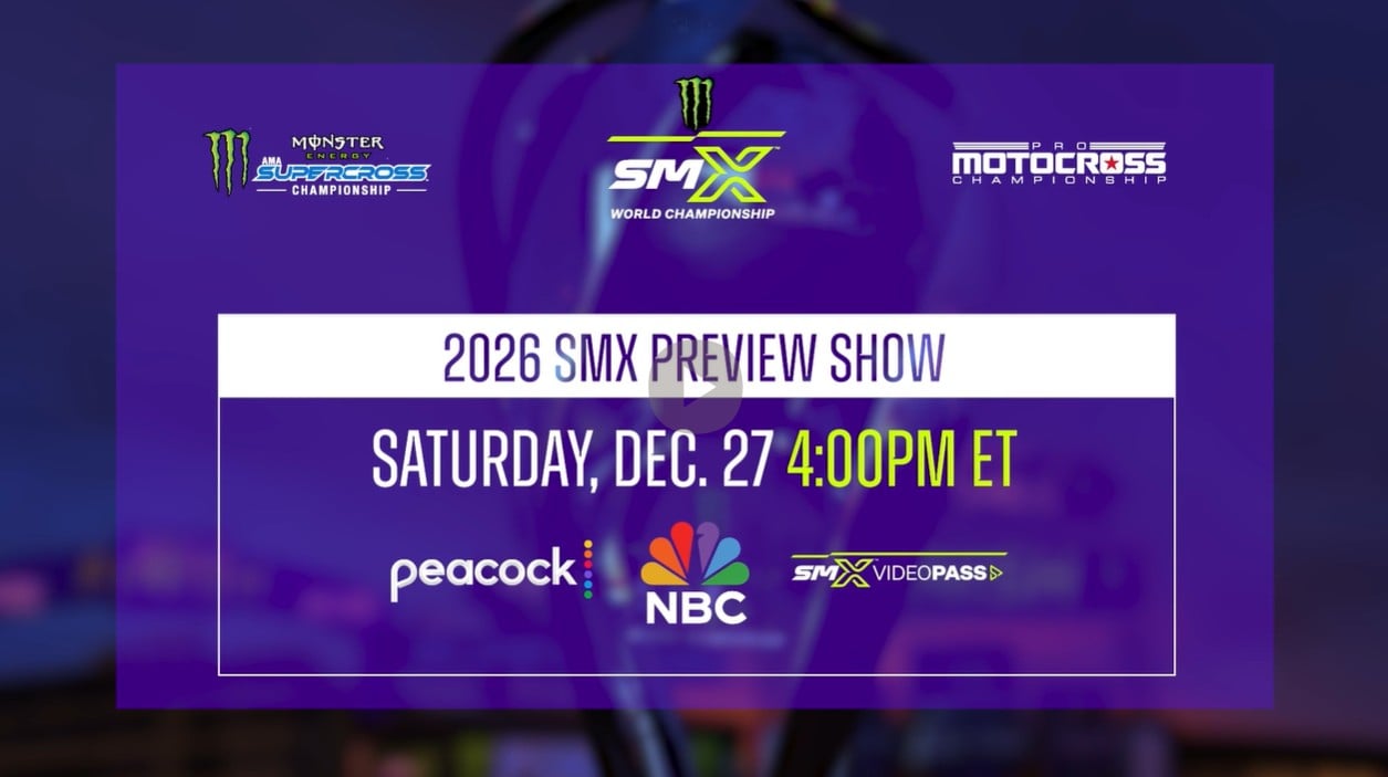 SMX Preview Show - Saturday, Dec. 27 - 4 p.m. ET on NBC, Peacock, and SMX Video Pass