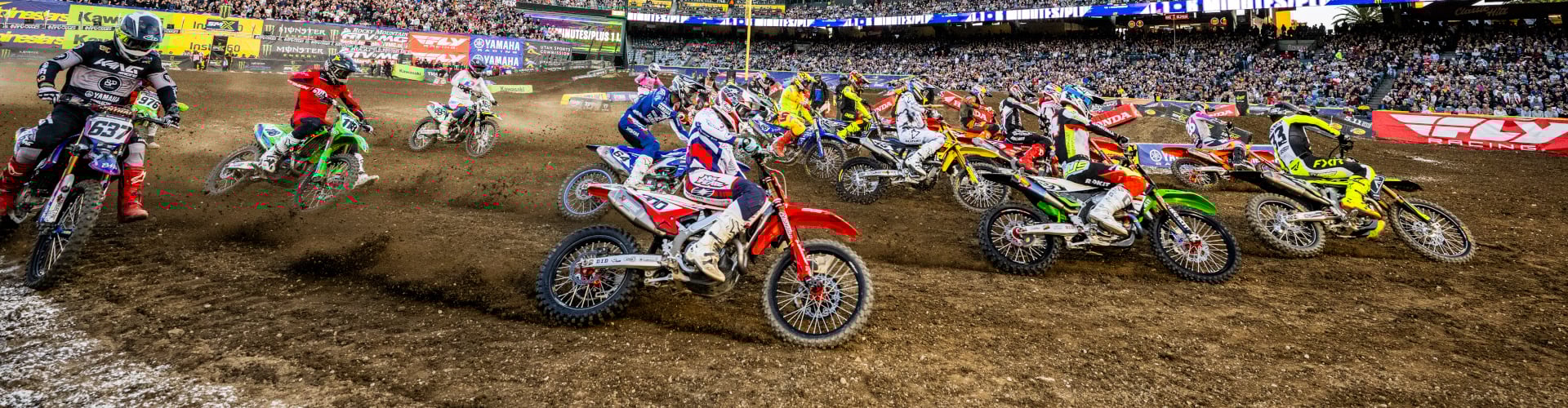 Supercross race start