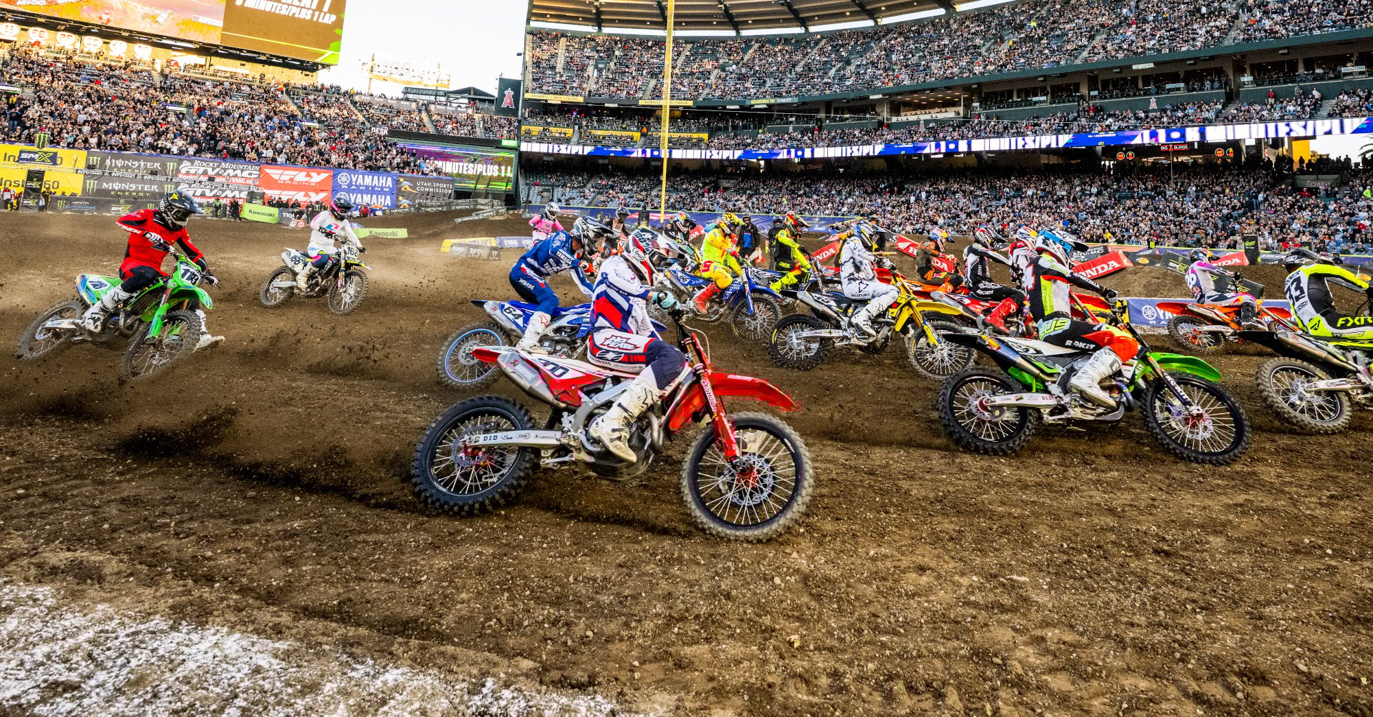 Supercross race start