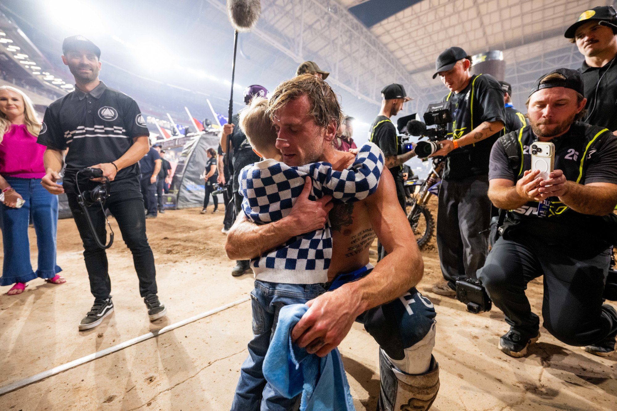 Ken Roczen celebration