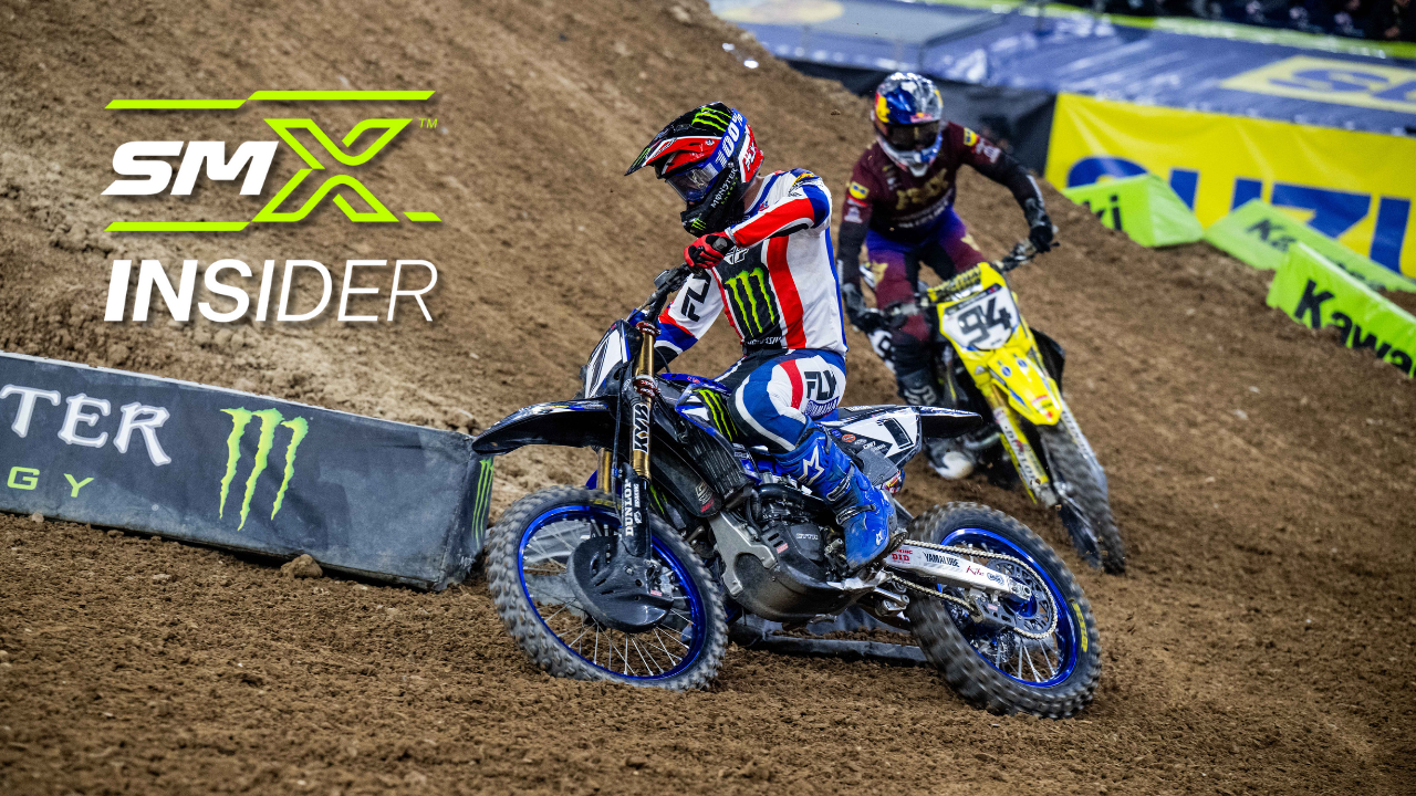 Photo of Cooper Webb and Ken Roczen with SMX Insider logo