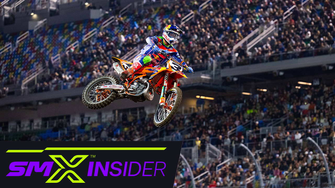 Photo of Eli Tomac with SMX Insider logo