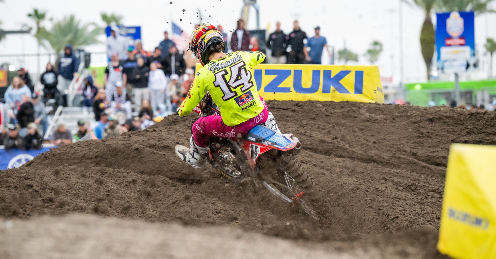 Dylan Ferrandis at the Daytona Supercross