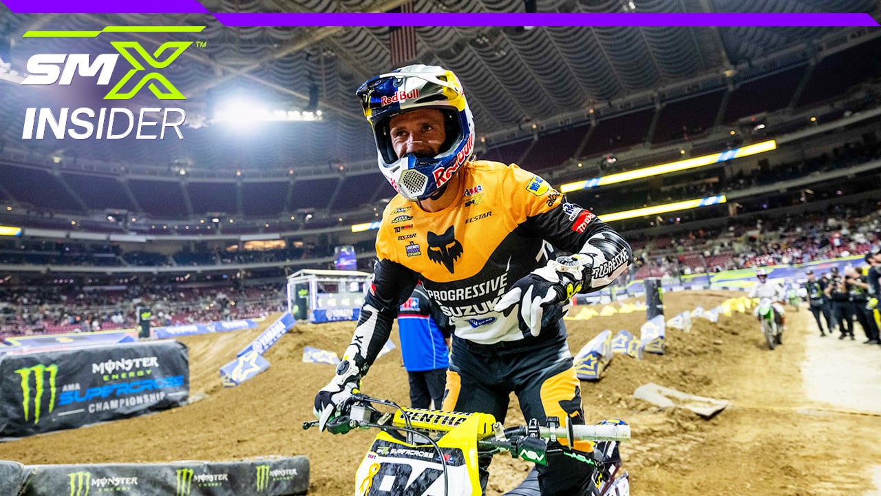 Photo of Ken Roczen with SMX Insider logo