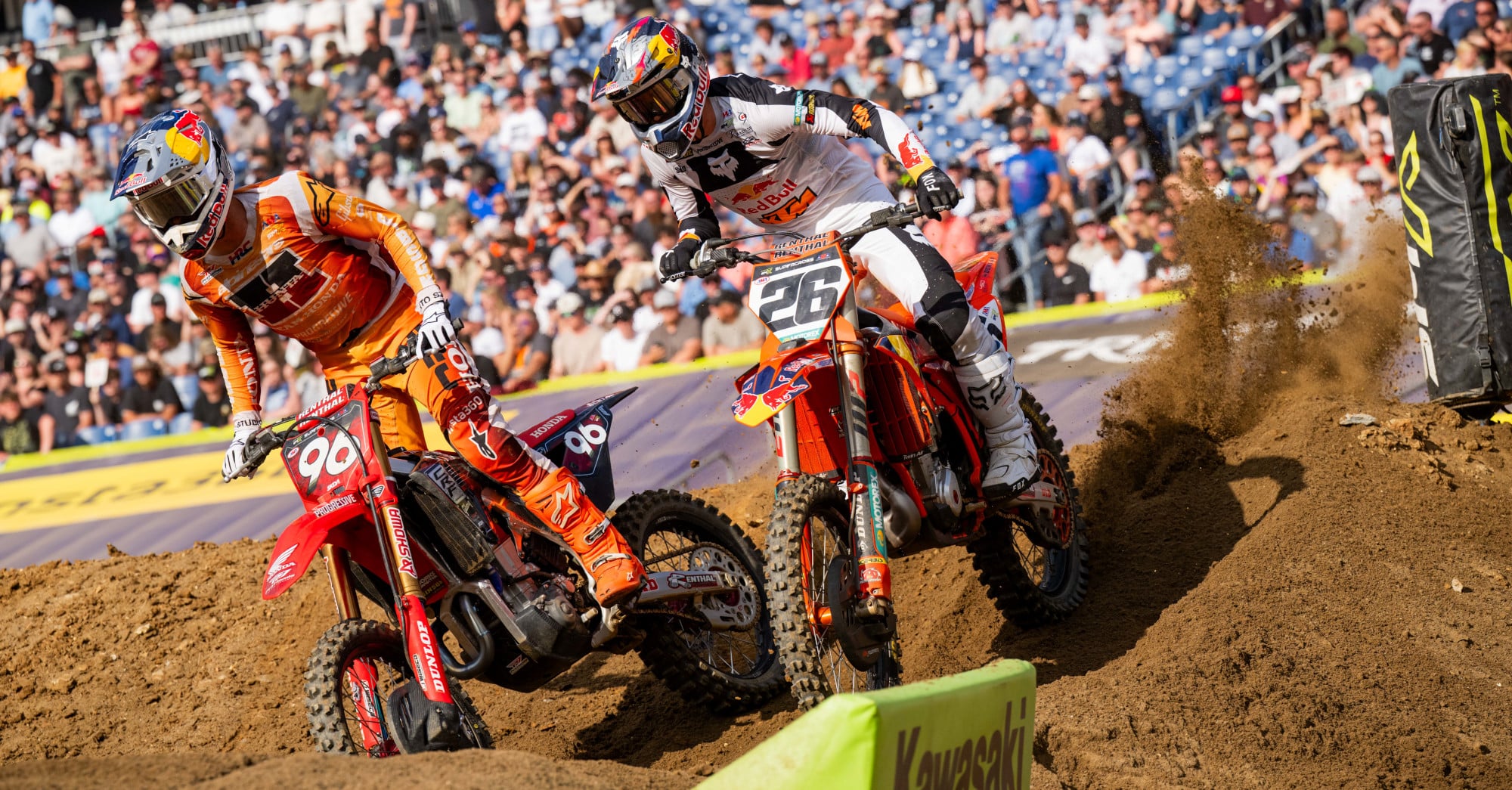 Jorge Prado and Hunter Lawrence