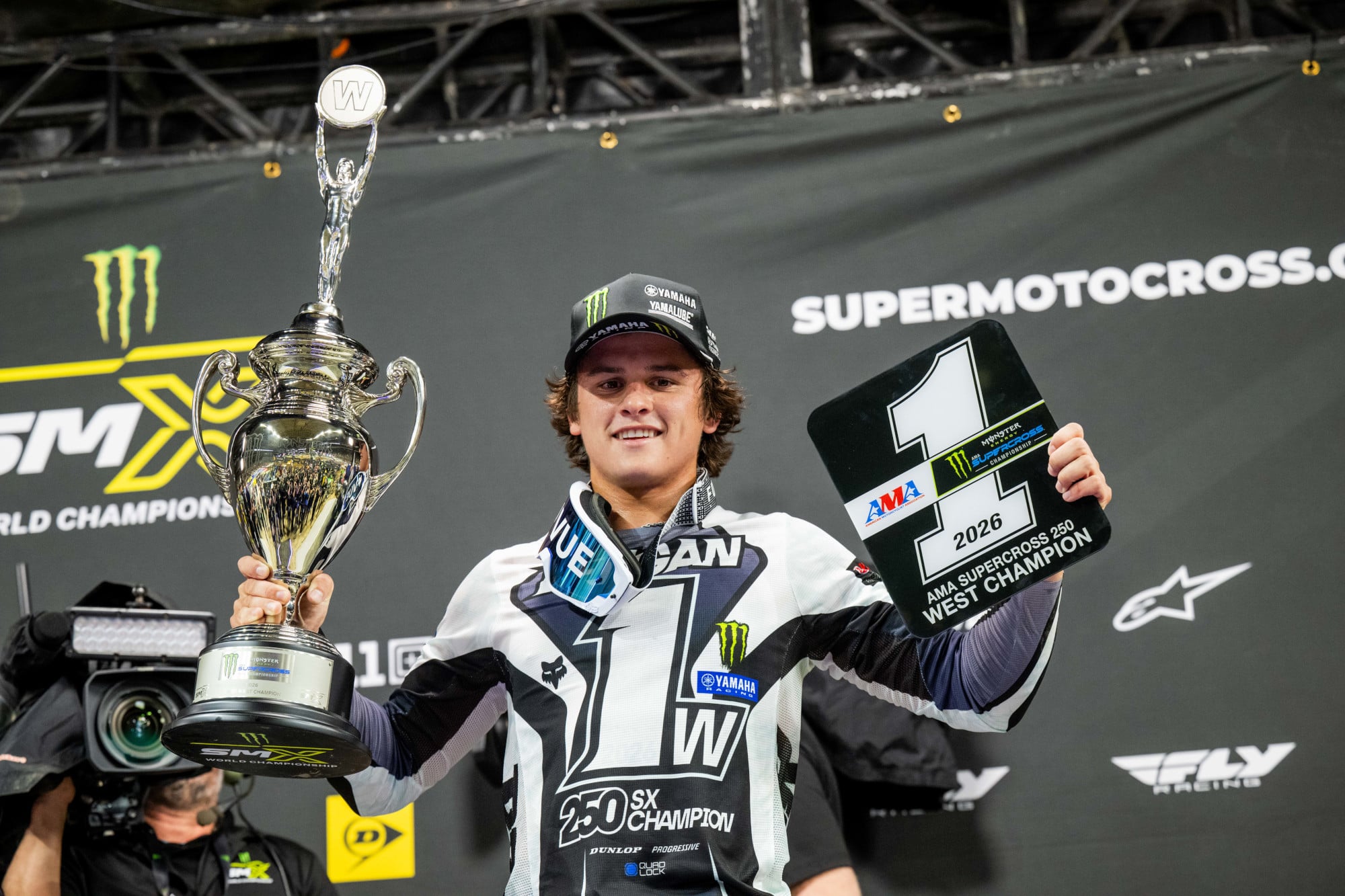 Haiden Deegan celebration