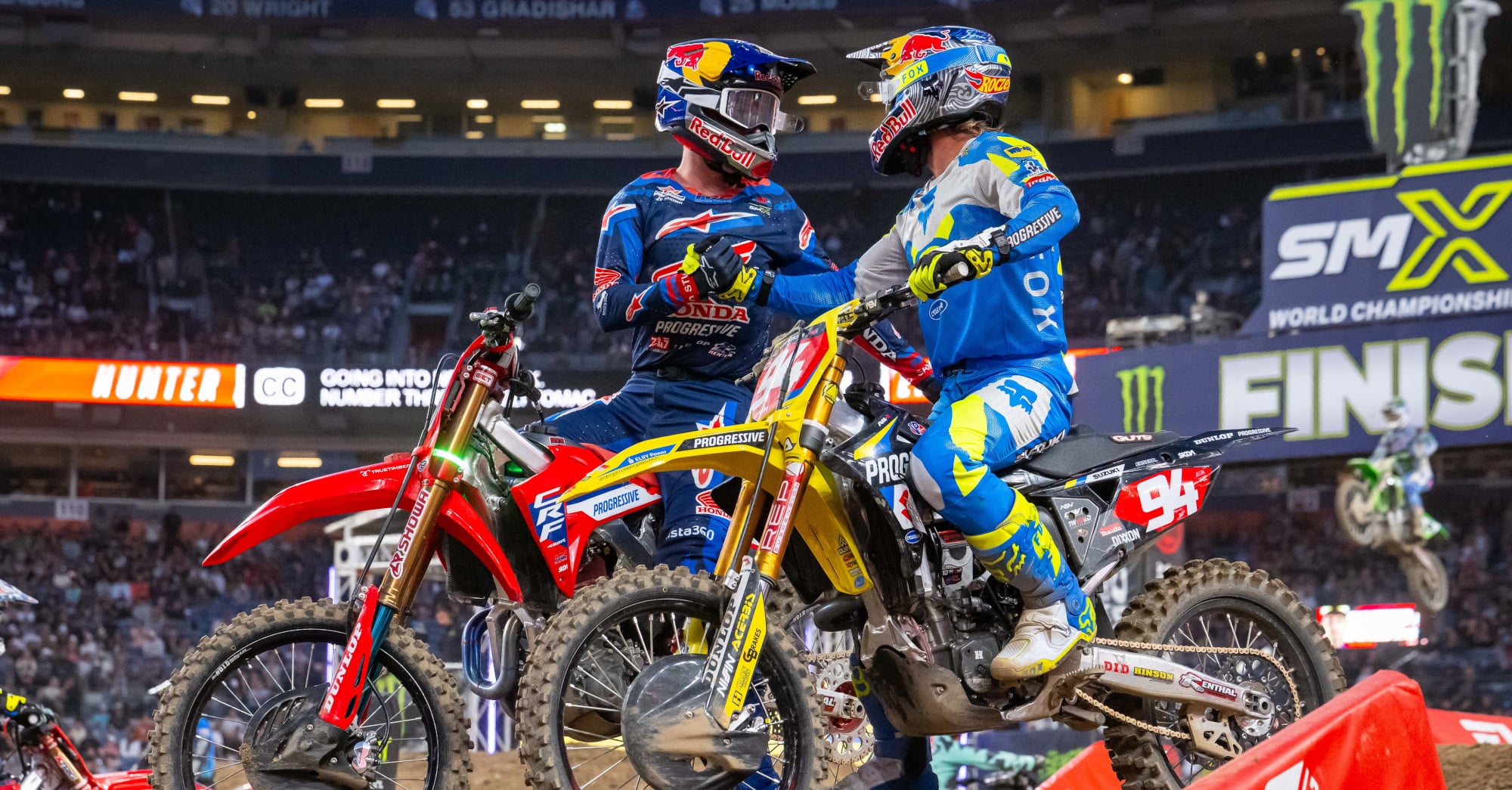 Hunter Lawrence and Ken Roczen
