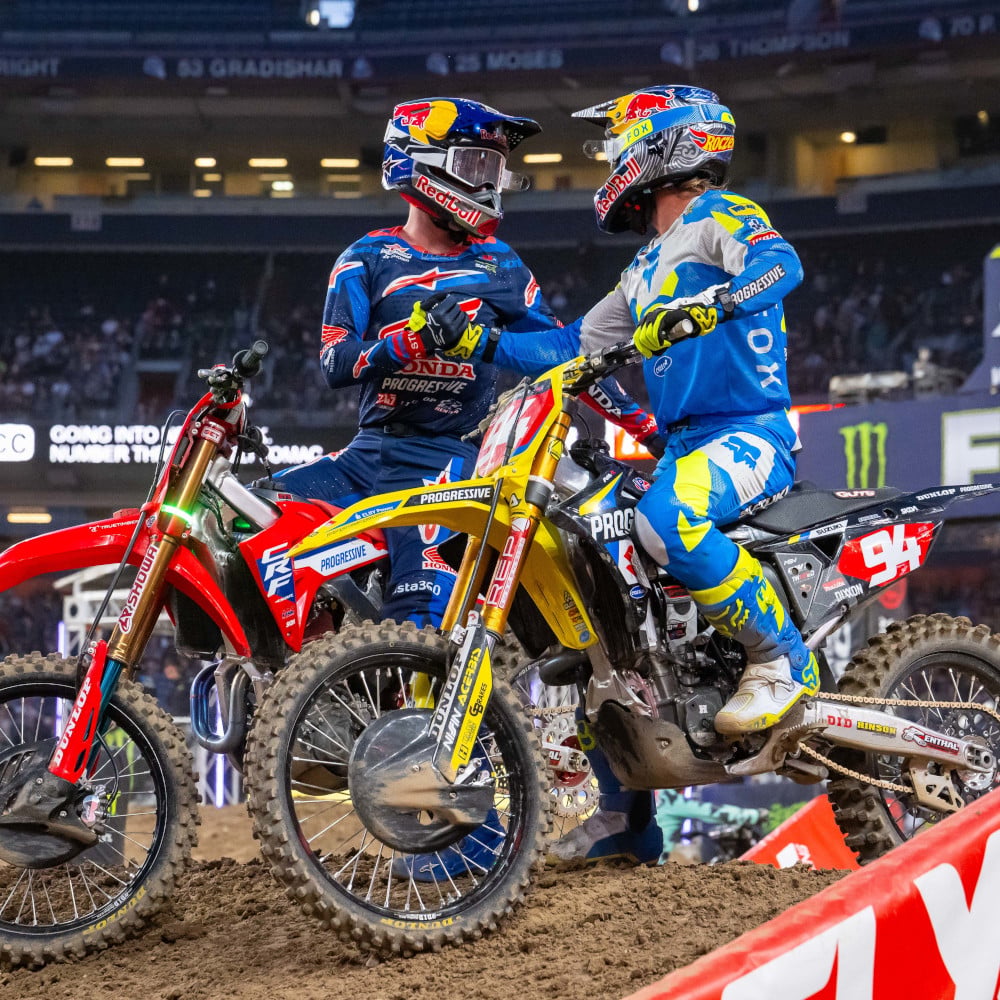 Hunter Lawrence and Ken Roczen